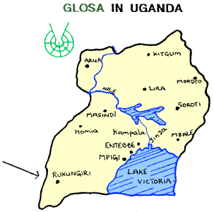 [mapa de Uganda]